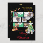 A Kawaii Winter Tale Cozy Hedgehog シーズンカード (正面/裏面)