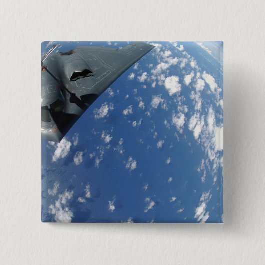 A KC-135ストラトタンカーはB-2精神を反論する 缶バッジ (正面)