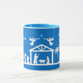 A King Is Born - Nativity Scene Mug  マグカップ (中央)