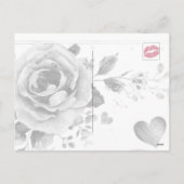 A Kiss For You on a Happy Birthday Postcard シーズンポストカード (裏面)