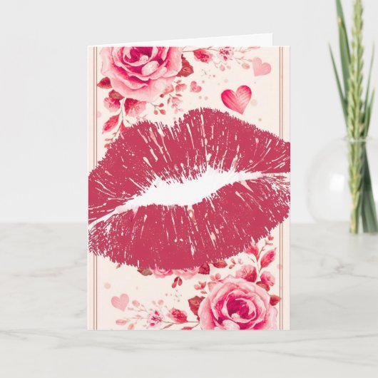 A Kiss For You on a Valentine's Day シーズンカード (正面)