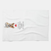 'A kitchen is not complete without a Corgi' Gift  キッチンタオル (横)