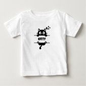 a kitty ベビーTシャツ (正面)