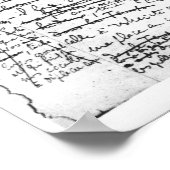 A la Recherche du Temps Perduの最後のページ ポスター (角)