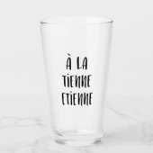 À la tienne Etienne タンブラーグラス (正面)
