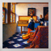 A Lady at the Virginals with a Gentleman ポスター (正面)