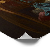 A Lady on Her Day Bed, 1743 by Francois Boucher ポスター (角)