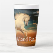 A Land Far Away Latte Mug カフェラテマグ (正面)