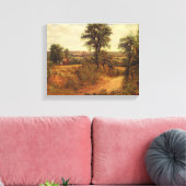 A Lane near Dedham, c.1802 (キャンバス上の油) キャンバスプリント (インサイチュ (リビング))