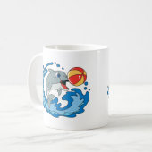 A large and stylish coffee mug as a gift コーヒーマグカップ (正面左)