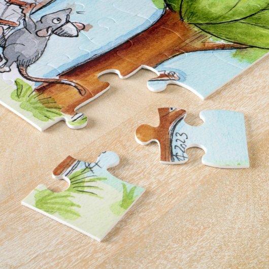 à l'assaut!  ジグソーパズル (側面)