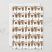 A Latte of Fun Birthday Invitation 招待状 (裏面)