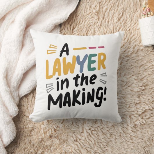 A lawyer in the Making  クッション (ブランケット)