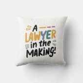 A lawyer in the Making  クッション (裏面)