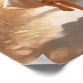 A Leap of Faith, Christian Art, Jesus and Girl Art ポスター (角)