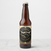 A Legacy in Every Bottle Handshake ビールラベル (正面)