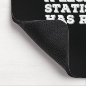 A Legendary Statistician Has Retired Funny Retirem マウスパッド (コーナー)
