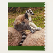 a lemur of Madagascar on planner プランナー手帳 (裏面)
