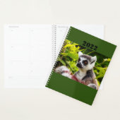a lemur of Madagascar on planner プランナー手帳 (ディスプレー)