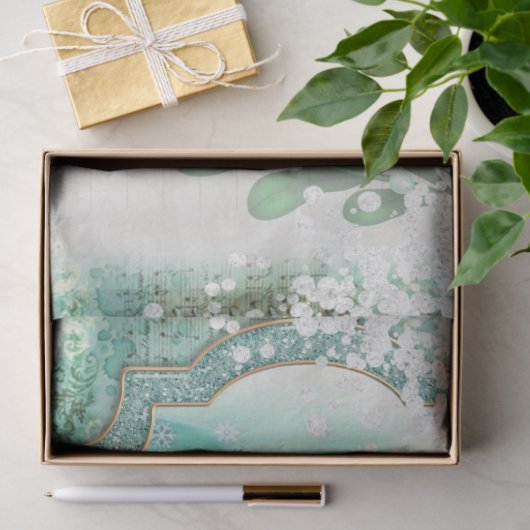 A Let it Snowシリーズデザイン2 薄葉紙 (ギフト)