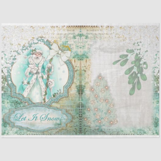 A Let it Snowシリーズデザイン2 薄葉紙 (正面)