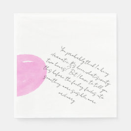 A Letter Few Days After a First Date スタンダードランチョンナプキン