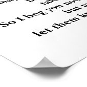 A LETTER OF FORGIVENESS  ポスター (角)