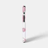 A Letter Rest & Reset Aesthetic Mobile Cover iPhoneケース (左側面)