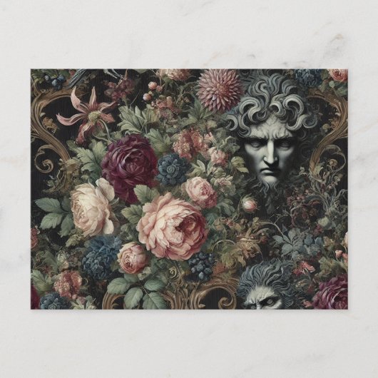 🩸A Letter to Lunacy – ゴシックビクトリアン シーズンポストカード (正面)