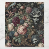 🩸A Letter to Lunacy – ゴシックビクトリアン ワインラベル (シングルラベル)