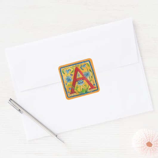 A Letter Tote Bag スクエアシール (封筒)