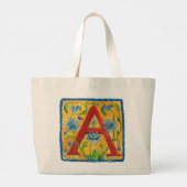 A Letter Tote Bag ラージトートバッグ (裏面)