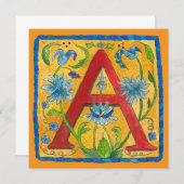 A Letter Tote Bag 招待状 (正面/裏面)