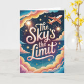 A Level Exam Congratulation Graduation  カード (黄色い花)