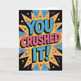 A Level Exam Congratulation Graduation  カード