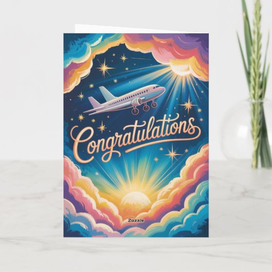 A Level Exam Congratulation Graduation  カード (裏面)