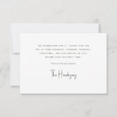 A Life 祝 Champagne Beervement Thank You サンキューカード (裏面)