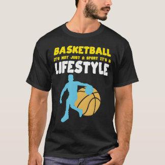 A Lifestyle Game Sport Basket Ball Basketball fami Tシャツ