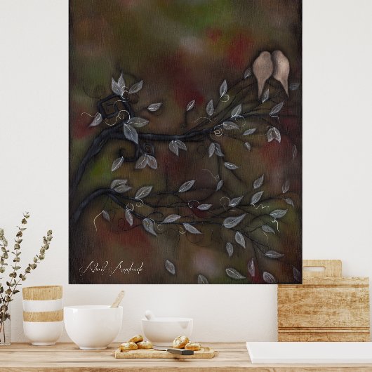 A lifetime of Memories Birds ポスター (キッチン)