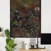 A lifetime of Memories Birds ポスター (ホームオフィス)