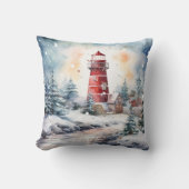 A Lighthouse in Winter クッション (正面)
