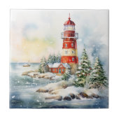 A Lighthouse in Winter タイル (正面)