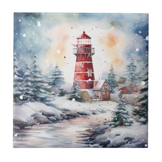 A Lighthouse in Winter タイル (正面)