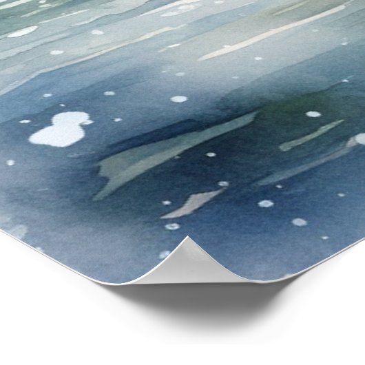 A Lighthouse in Winter ポスター (角)