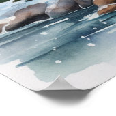 A Lighthouse in Winter ポスター (角)