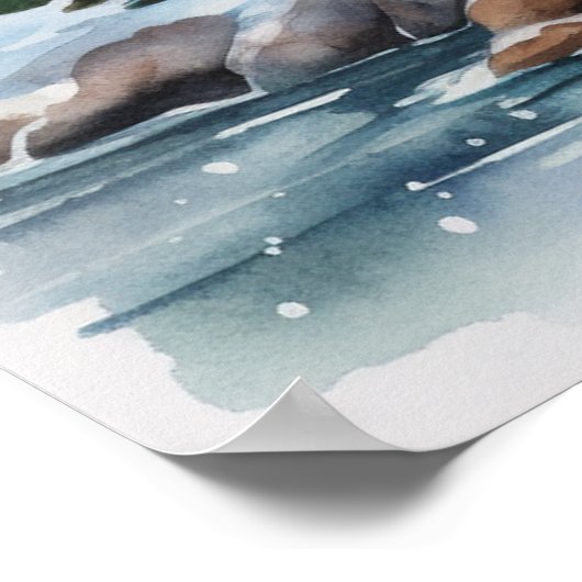 A Lighthouse in Winter ポスター (角)