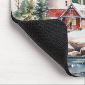 A Lighthouse in Winter マウスパッド (コーナー)