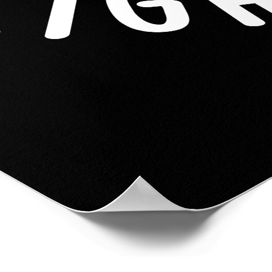 A Lil Bit Light Head おもしろい Candle Puns Dark BG ポスター (角)