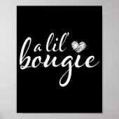 A Lil Bougie Funny Women Apparel  ポスター (正面)