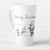 A Line of Holiday Cheer カフェラテマグ (左アングル)